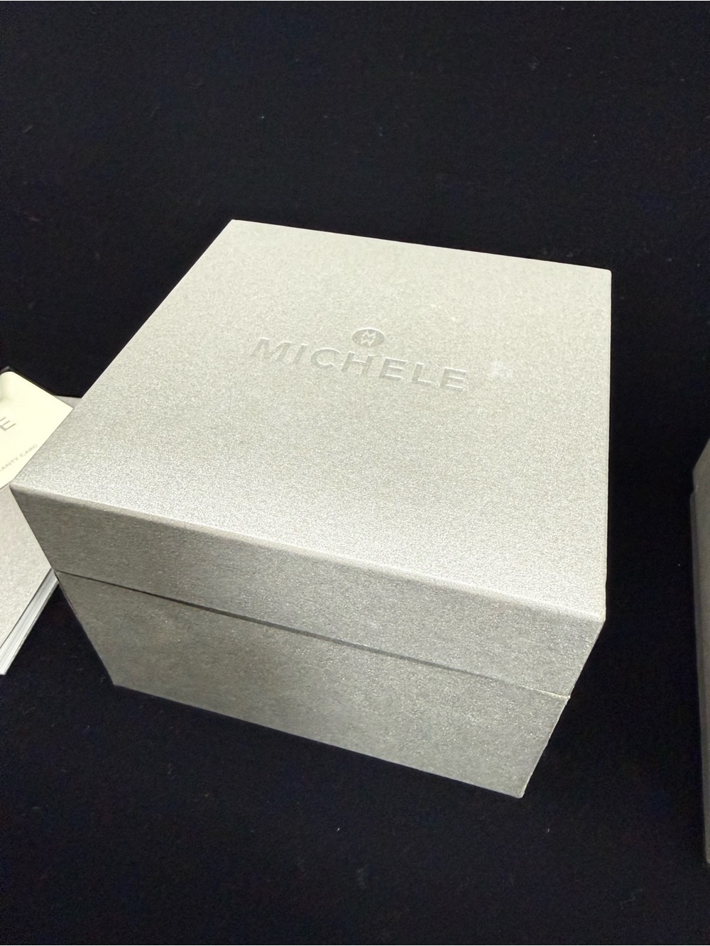 Nearly NOS 2024 Michele Extreme Butterfly Diamond Encrusted 42mm Quartz Watch - Picture 8 of 10